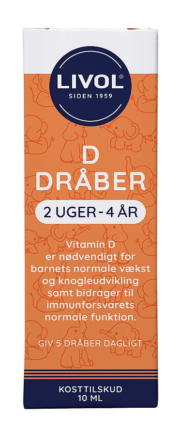 Livol D3 Dråber 10 ml