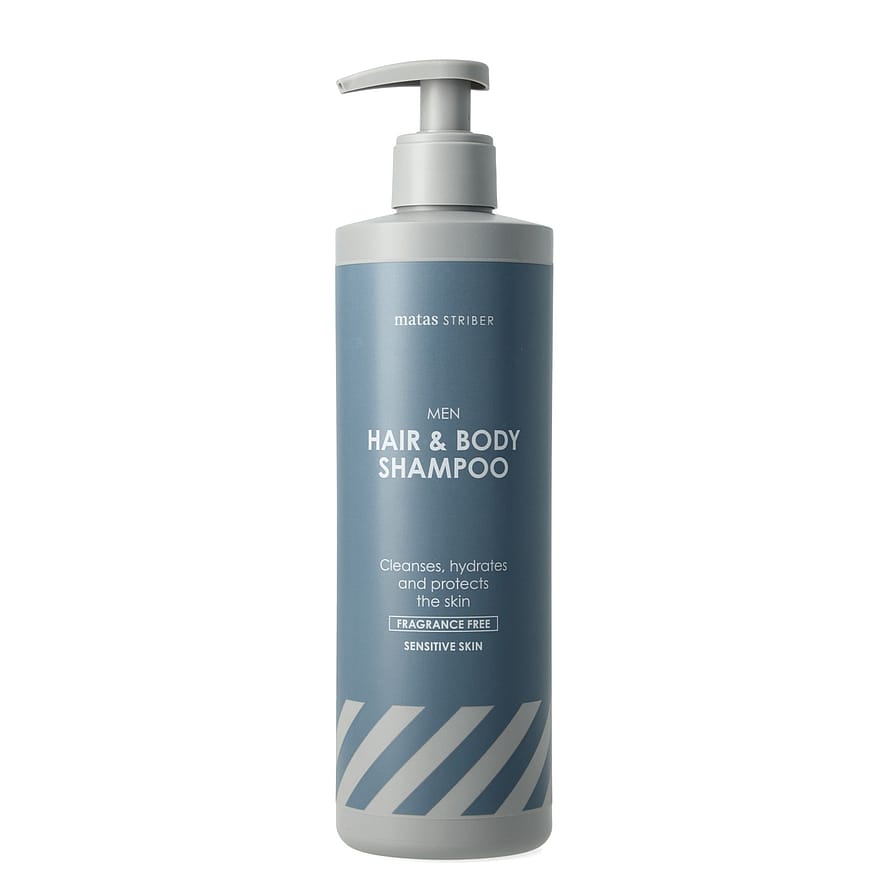 Matas Striber Men Hair & Body Shampoo til Sensitiv Hud 500 ml