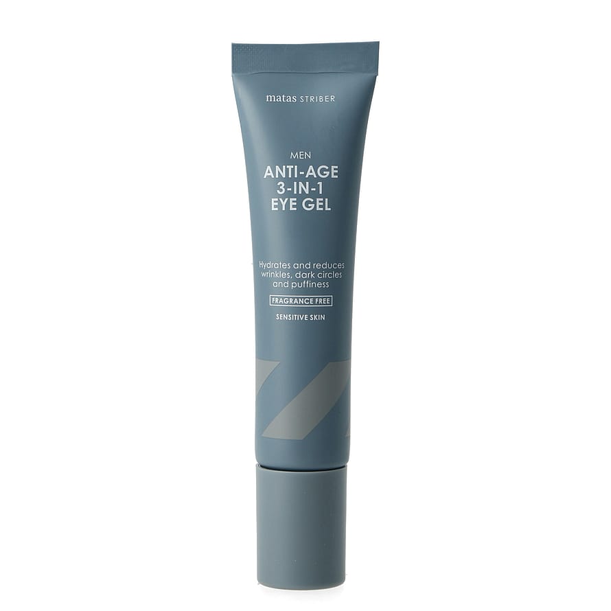 Matas Striber Men Anti-age 3-in-1 Eye Gel til Sensitiv Hud 15 ml