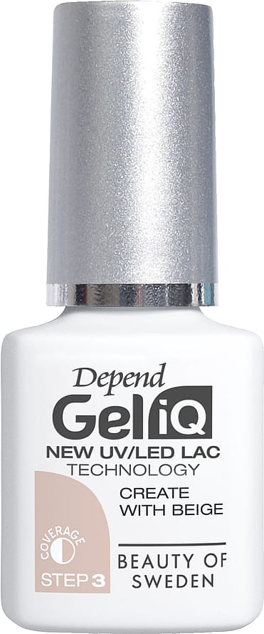 Depend Gel iQ Polish, Step 3 Create With Beige
