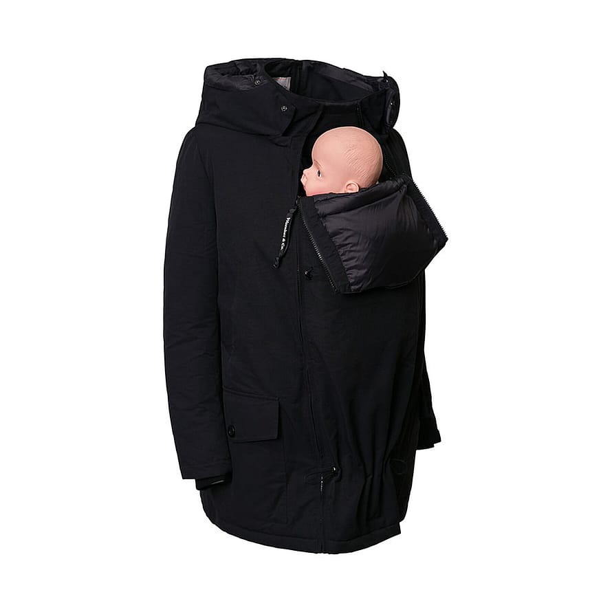 Wombat Koala Graviditets- og bærejakke Black L