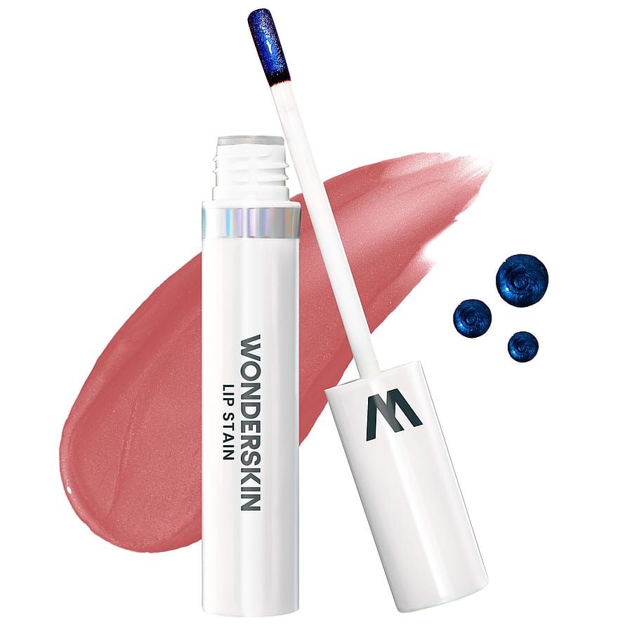 Wonderskin Wonder Blading Lip Stain Masque Whimisical (Warm Rose)