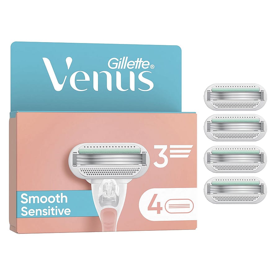 Gillette Venus Smooth Sensitiv Pink Barberblade 4ct