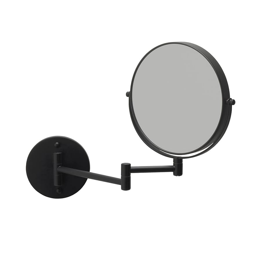 Aquanova Forte Væghængt Makeup Spejl Sort