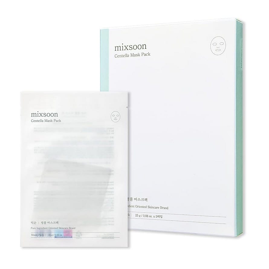 Mixsoon Centella Mask Pack 5 stk