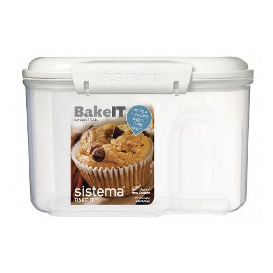 Sistema Opbevaringsboks, bakeryHvid 1,56 l
